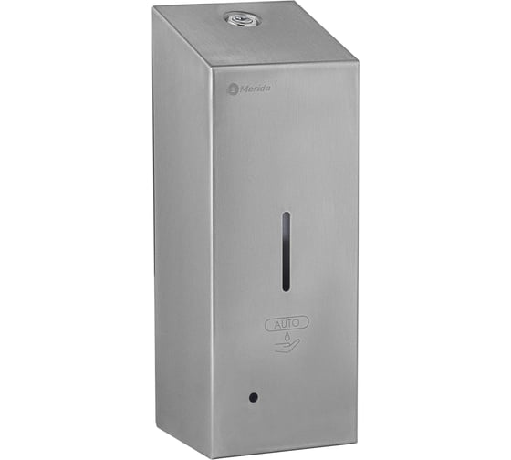 Изображение товара Дозатор для жидкого мыла Merida STELLA R металлический, сенсорный, наливной, антифингер, 550 мл DSA108.R