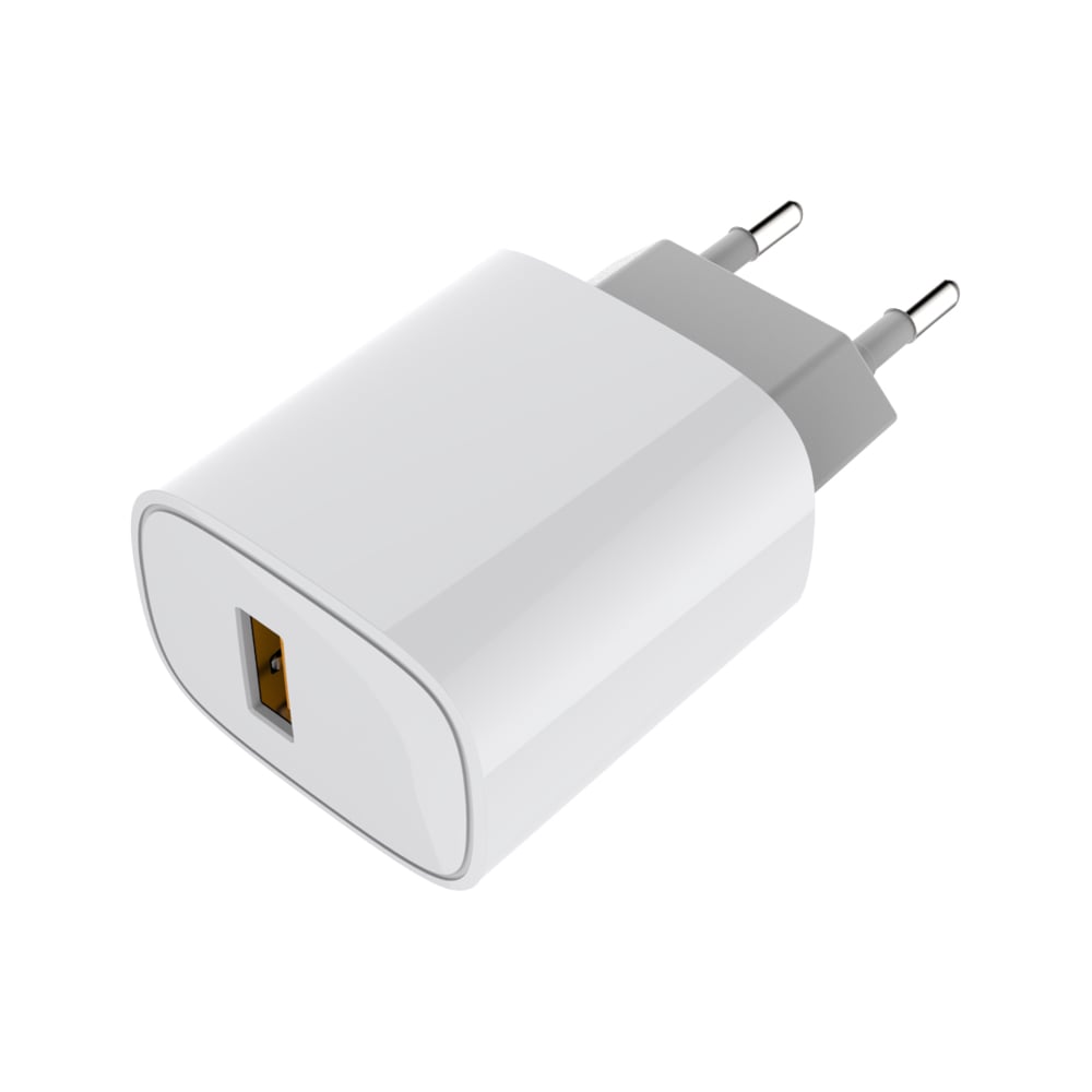 Изображение товара Сетевое зарядное устройство REXANT с одним портом USB-A, 18Вт 18-2218