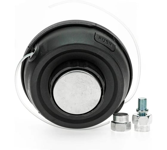 Изображение товара Катушка (головка) для триммеров М10x1.25 LH левая резьба + 3 адаптера Diamond Industrial DIDTRKAT5