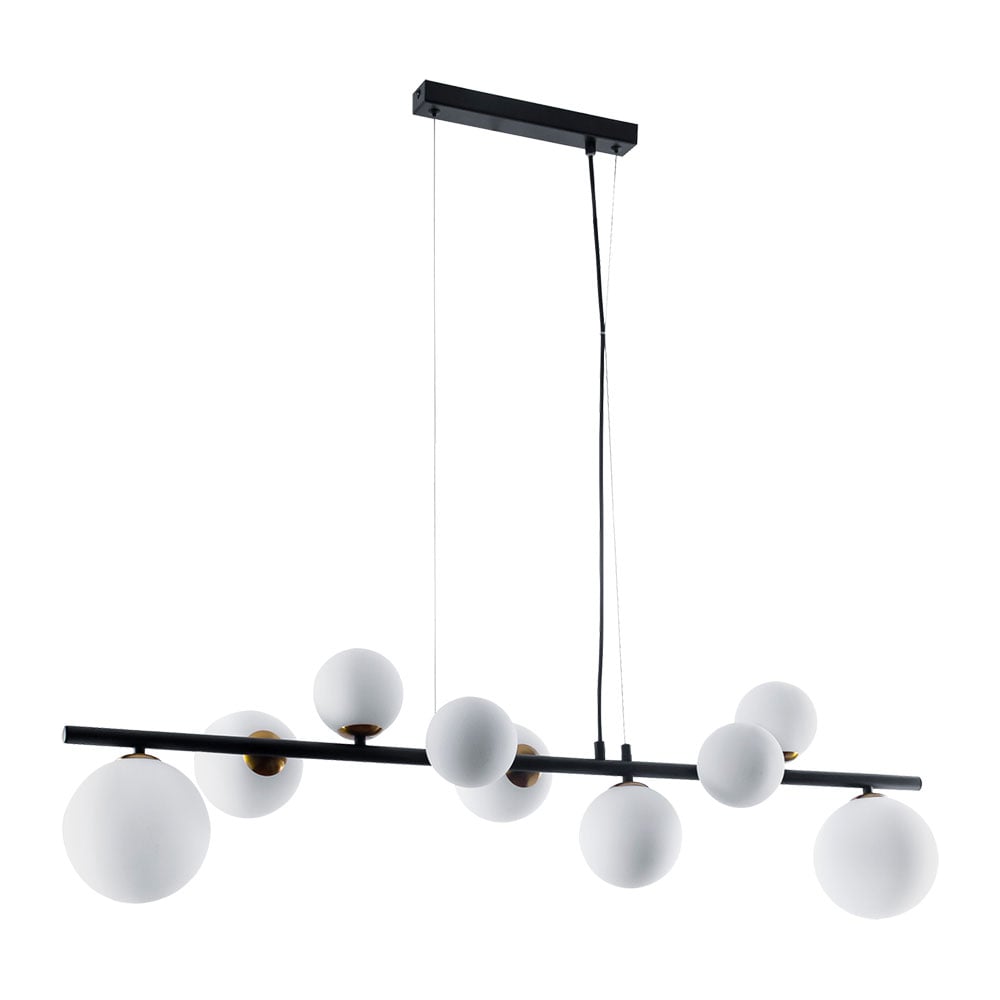 Изображение товара Подвесной светильник ARTE LAMP A2243SP-9BK с 9 лампами G9 и черной арматурой