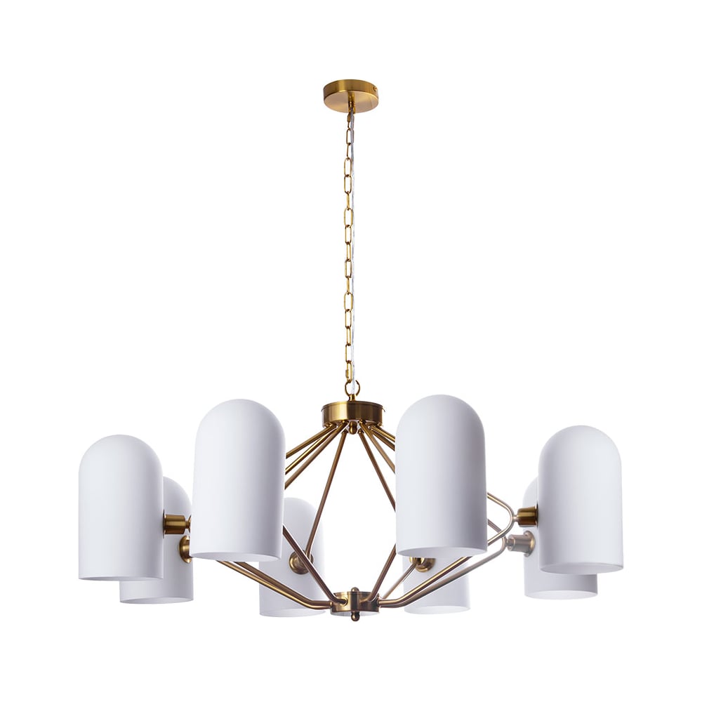 Изображение товара Подвесной светильник ARTE LAMP A5454LM-8PB стиль модерн 8 ламп диаметр 86 см