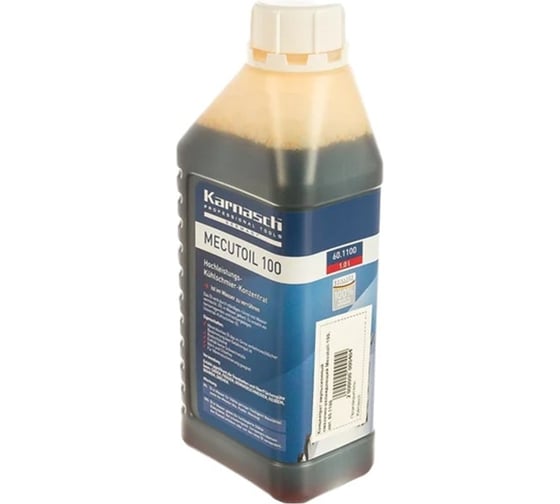 Изображение товара Концентрат эмульсионный смазочно-охлаждающий Karnasch Mecutoil-100, 1 л 60.1100-010