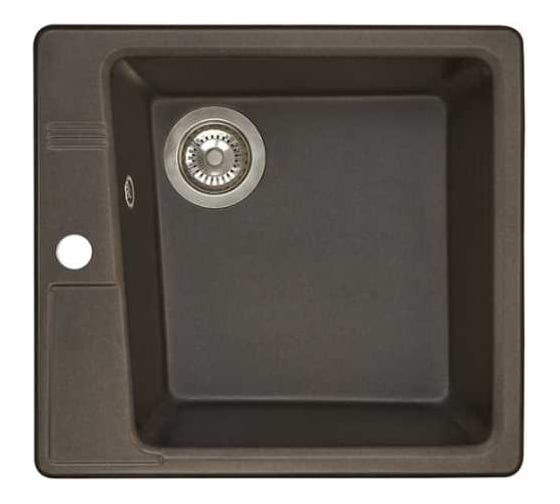 Изображение товара Мойка для кухни AQUATON Парма квадратная, кофе 1A713032PM280