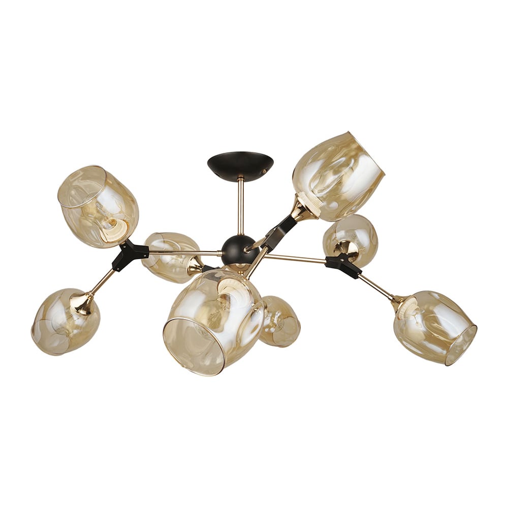 Изображение товара Потолочный светильник ARTE LAMP A4211PL-8BK 8-лампованный стиль модерн