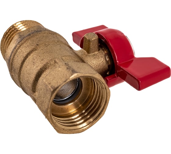 Изображение товара Шаровой кран ProfECO 1/2 ВР-НР, муфтовый, бабочка, Ду15, Ру20 11Б27п1 PE-12FMB