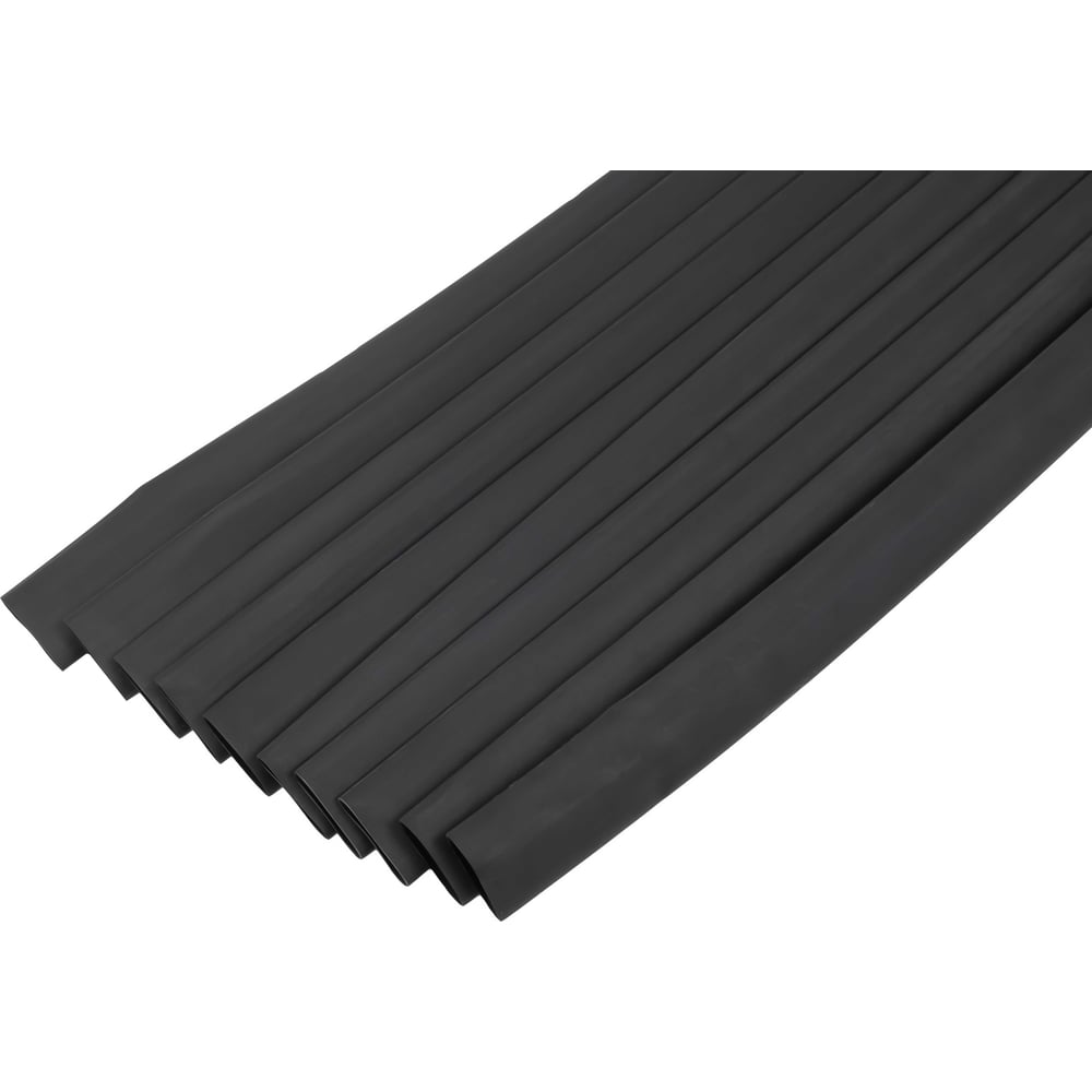 Изображение товара Термoусадочная клеевая трубка Gigant 3:1 20/6 черная 10шт по 1м