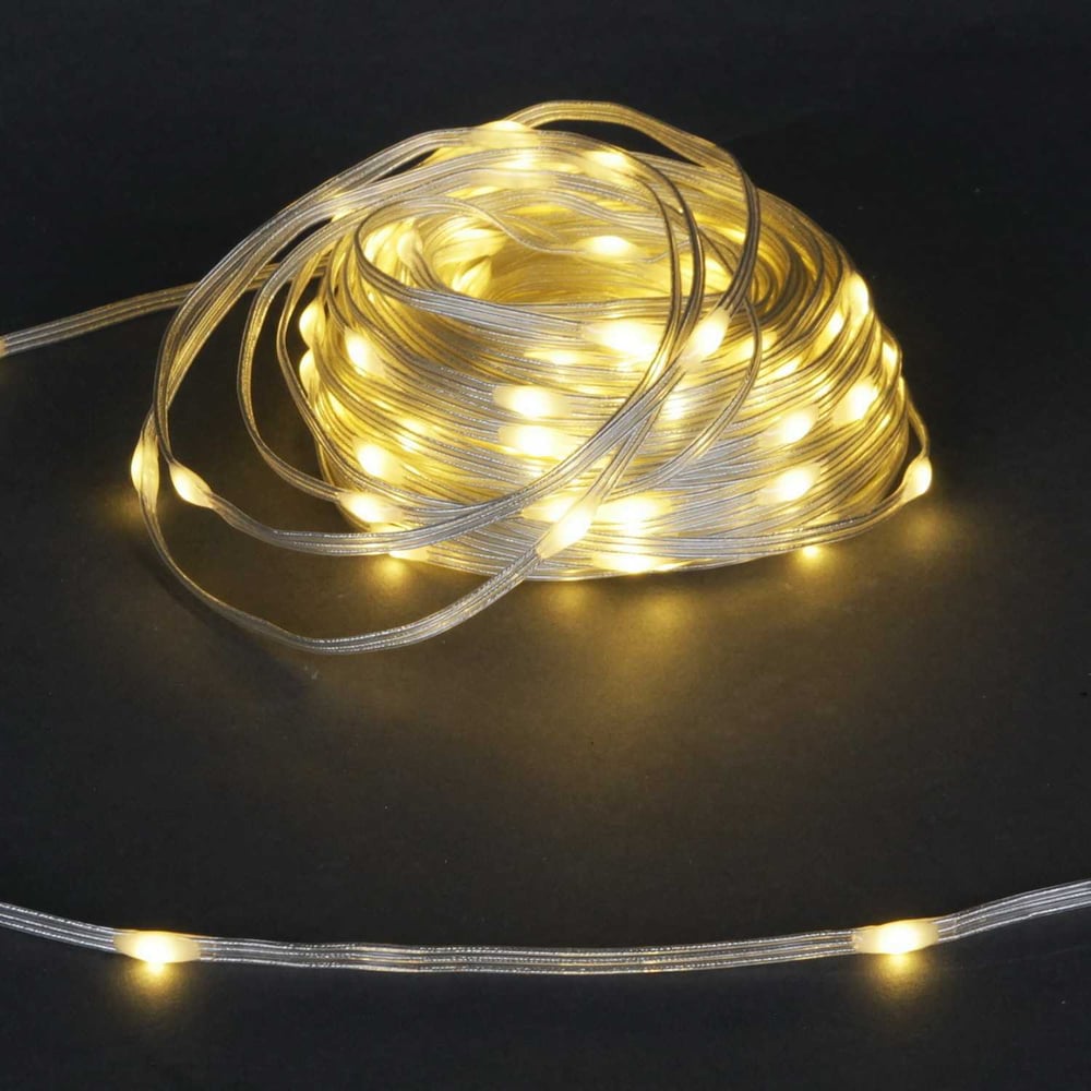 Изображение товара Светодиодная гирлянда Sneha A-508 WW 20м 200LED теплый белый 8 режимов IP20