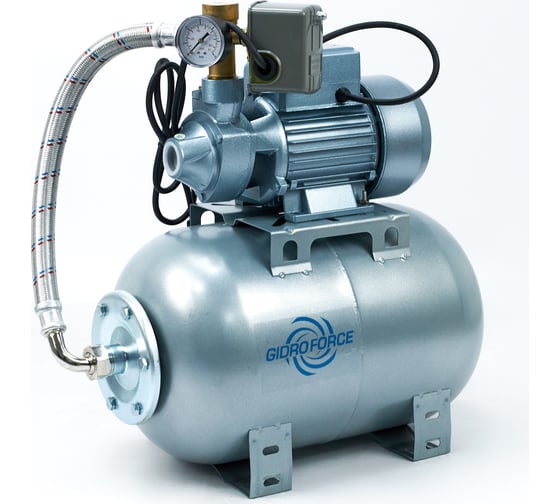 Изображение товара Насосная станция с расширительным баком 24 л GIDRO FORCE ATQB80