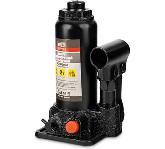 Изображение товара Домкрат гидравлический AVS HJ-B2000, 2т, 158-308 мм, с клапаном (сумка, ремкомплект) A78413S