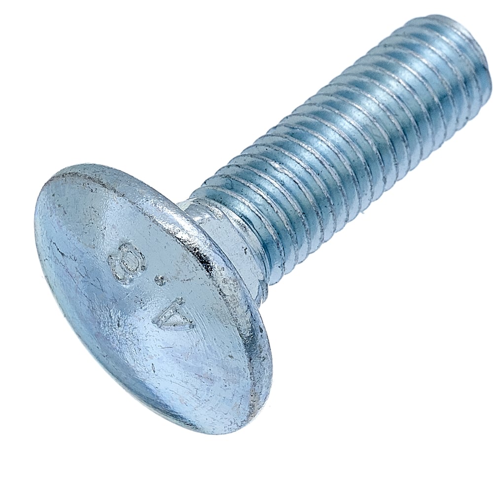 Изображение товара Болт М 6x60 DIN 603 цинк в упаковке 25 кг