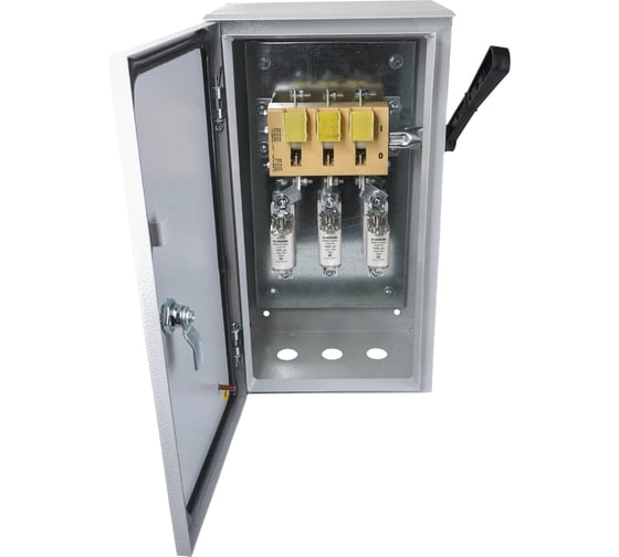 Изображение товара Ящик силовой Электротехник ЯРП-100-54 УХЛ2, с ППН-33 100А, держатели медь, IP54, ET020134