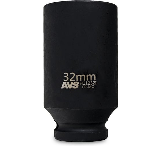 Изображение товара Головка торцевая ударная глубокая AVS 6-гранная, 1/2''DR (32 мм) H11232I A40953S
