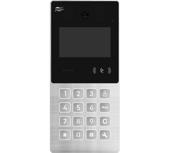 Изображение товара IP видео панель многоабонентская FOX 2.0MP CMOS HD IP со считывателем Mifare карт + код FX-ICP770AP