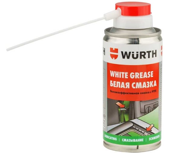 Изображение товара Смазка-спрей MTE белая 210/150 мл, 0893106157