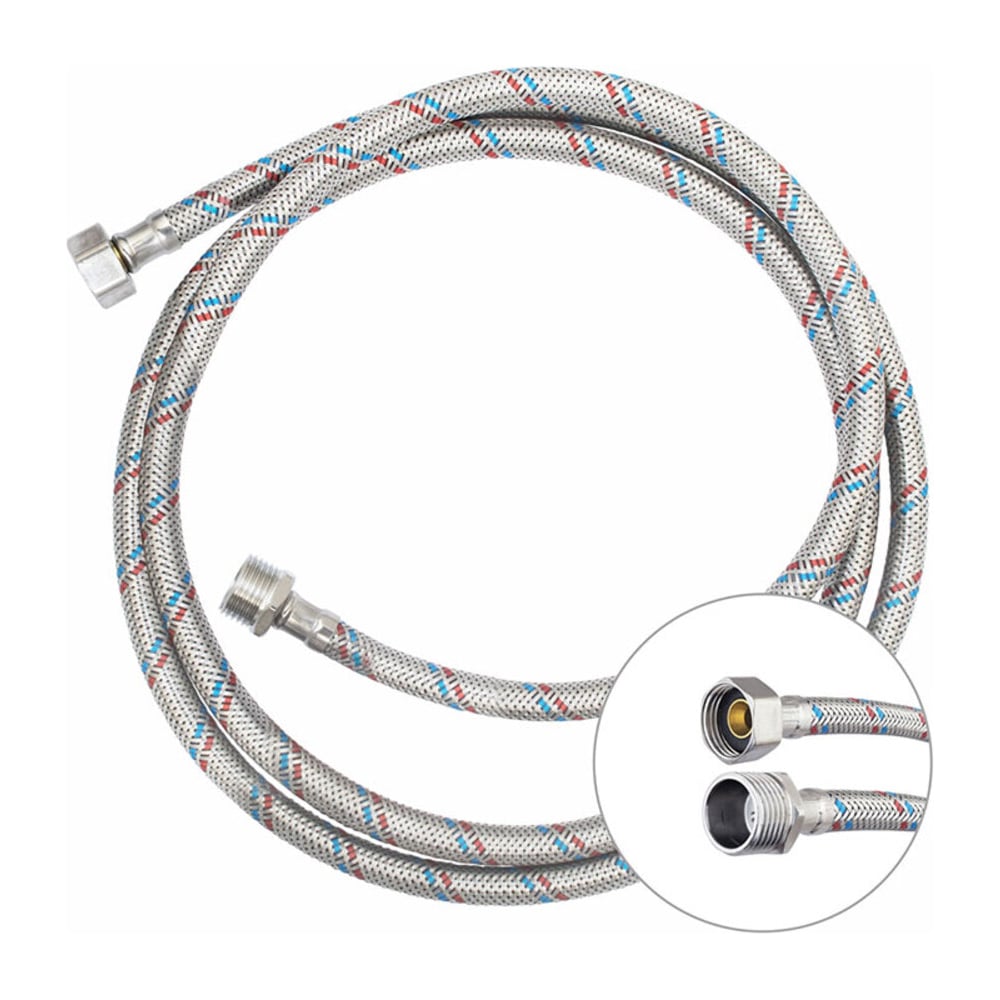 Изображение товара Подводка гибкая для смесителя Klip 2000 мм из нержавеющей стали