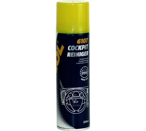 Изображение товара Очиститель приборной панели MANNOL COCKPIT REINIGER CITRON 220 ml лимон 2209