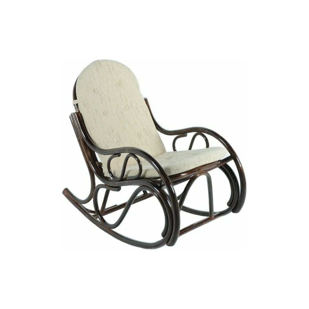 Кресло-качалка Vinotti эркер 2 см коньяк