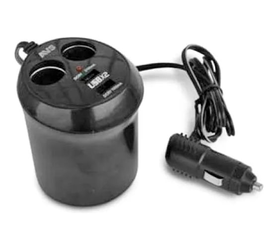 Изображение товара Разветвитель прикуривателя AVS 12/24 (на 2 выхода+2 USB) CS214U A78117S