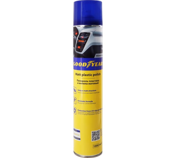 Изображение товара Полироль пластика матовый Goodyear АТЛ. СВЕЖ. (Atlantic Fresh), аэрозоль 1000 мл GY000790
