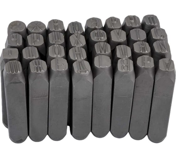 Изображение товара Буквенное клеймо ООО ПКФ Сварком 4 мм, стальные (1 комплект), Крепеж kБП-00000257