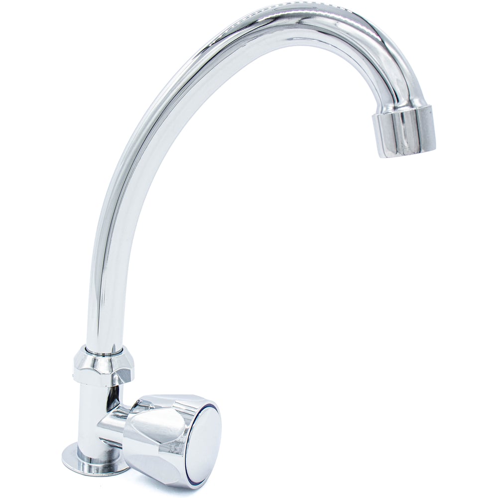 Изображение товара Смеситель для кухни Kranar KС 1717-1 хром двухрычажный с поворотным изливом