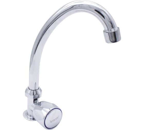 Изображение товара Смеситель для кухни Kranar KС 1717-1, 1/2 керамика, хром, излив стандартный, п/г, без подводки 010800