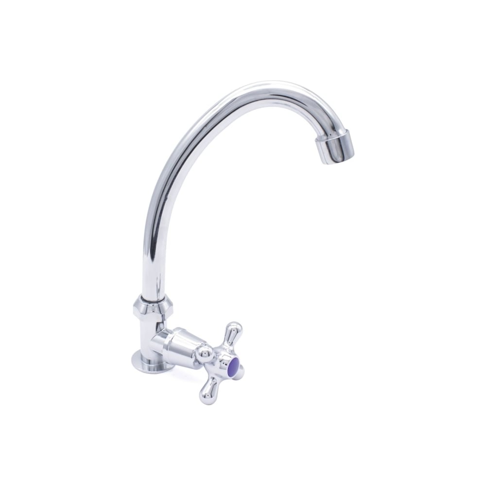 Изображение товара Смеситель для кухни Kranar KС 1716-1 хром однорычажный с поворотным изливом