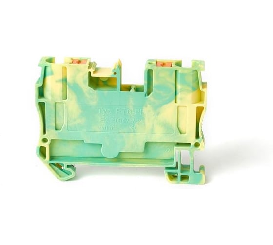 Изображение товара Зажим пружинный с нажимной кнопкой HLT PT-6мм2 РЕN 41A (50шт./уп.) 081-25-026