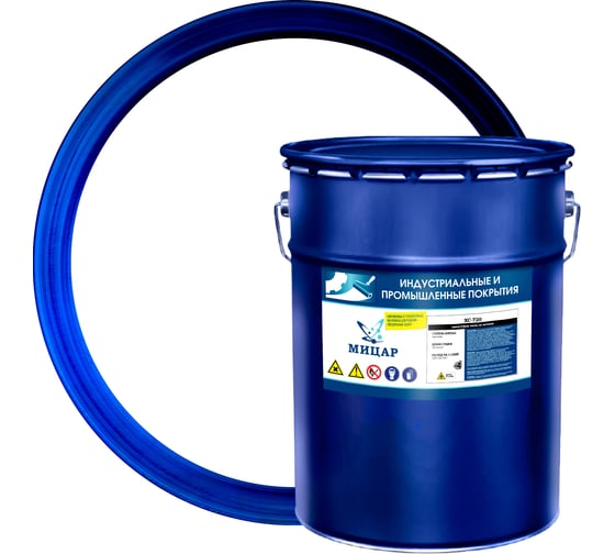 Изображение товара Эмаль Мицар ХС-720, 20 кг белый 00000001715