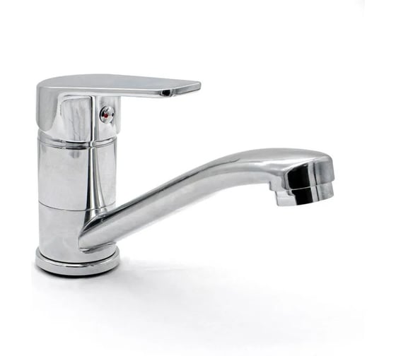 Изображение товара Смеситель для кухни Kranar KС 2222-N, шаровый, хром, излив средний нос, п/г, без подводки 006659