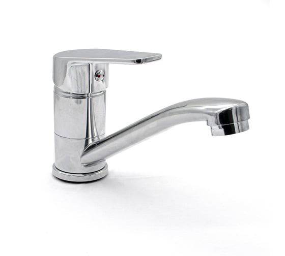 Изображение товара Смеситель для кухни Kranar KС 2222-N, шаровый, хром, излив средний нос, п/г, без подводки 006659