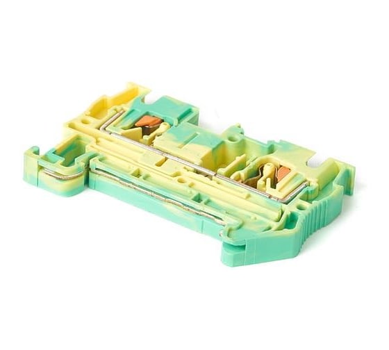 Изображение товара Зажим пружинный с нажимной кнопкой HLT PT-4мм2 РЕN 32A (100шт./уп.) 081-25-025