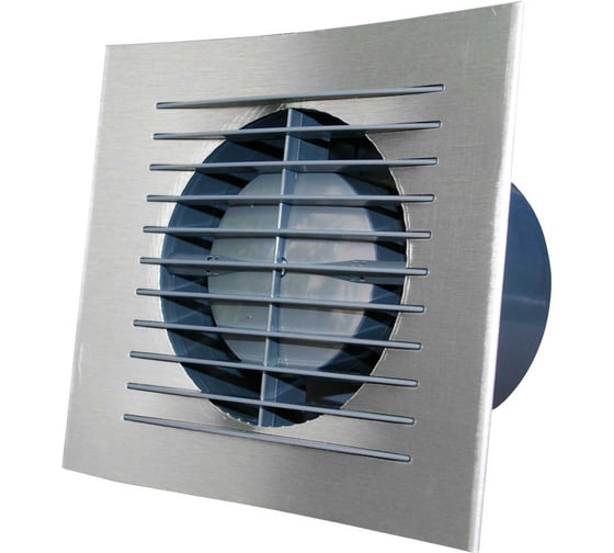 Изображение товара Вентилятор осевой вытяжной Dospel LOOK 120 S Aluminium 007-1553