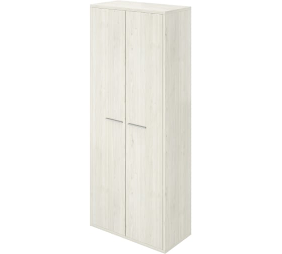 Изображение товара Шкаф Монолит Дублин для одежды (800x400x1980) (ДБ26_1+ДБ29_2) Скандинавское дерево белое38 ДБ26.38