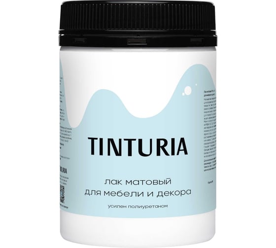 Изображение товара Лак для мебели и декора TINTURIA матовый c добавлением ПУ 0.25 кг /12 ЭК000147417