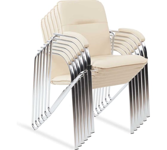 Изображение товара Офисное кресло Chairman 850 экопремиум бежевый N 6 шт 00-07180780