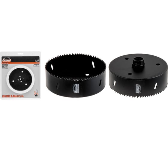 Изображение товара Коронка биметаллическая GEPARD PROGRESSOR 127 мм GP2550-127