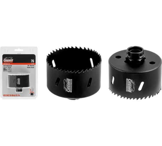 Изображение товара Коронка биметаллическая GEPARD PROGRESSOR 76 мм GP2550-76