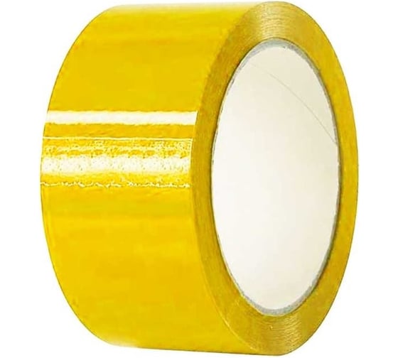 Изображение товара Набор жёлтой упаковочной клейкой ленты Акрилком 48ммx40м, 6 шт. TCoY