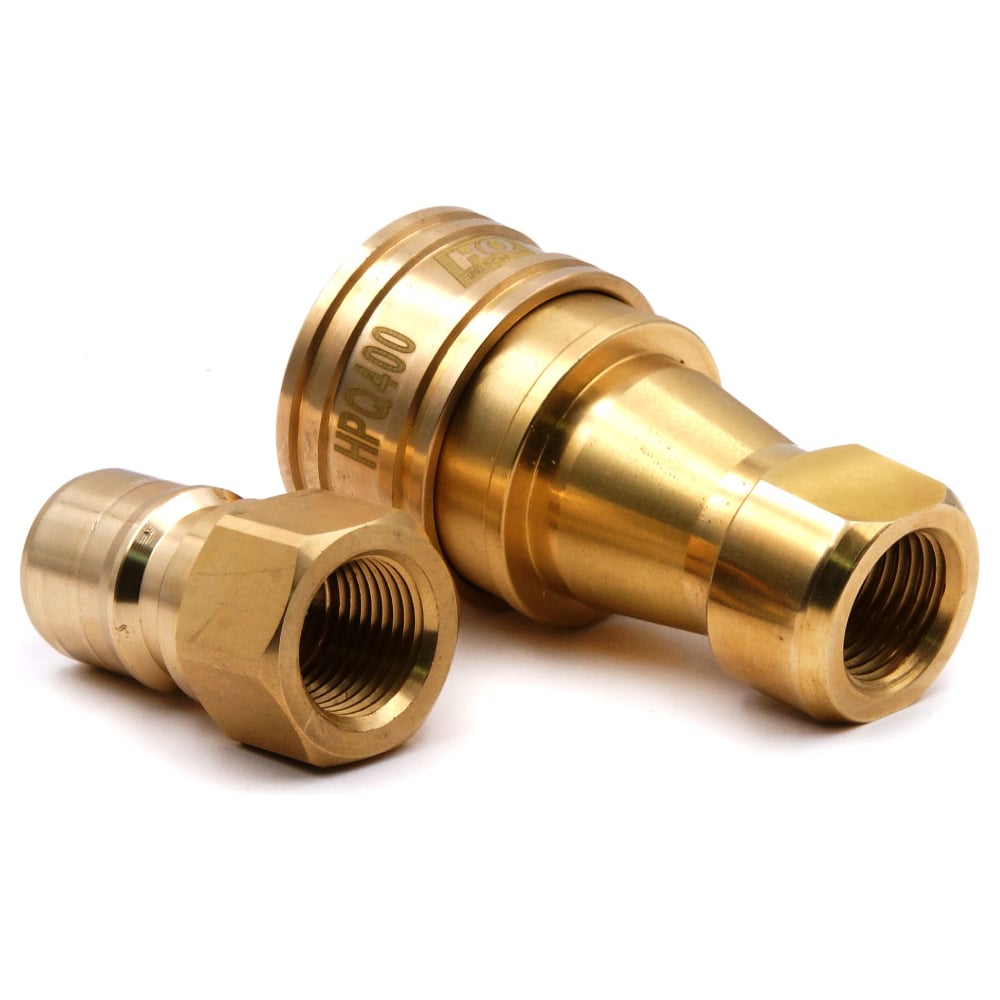 Изображение товара Муфта разрывная HQ-mech HPQ410 БРС ISO7241-1B латунь 3/8