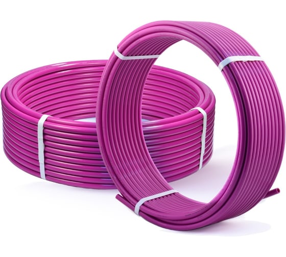 Изображение товара Труба полиэтиленовая Heisskraft Pink-PertPipe PE-RT II 16x2.0, 200 м 1112162