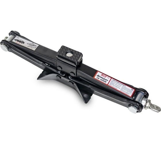 Изображение товара Домкрат ромбический AVS JA-1500R, 1,5т, 104-385мм с резиновой опорой + сумка в комплекте A80676S