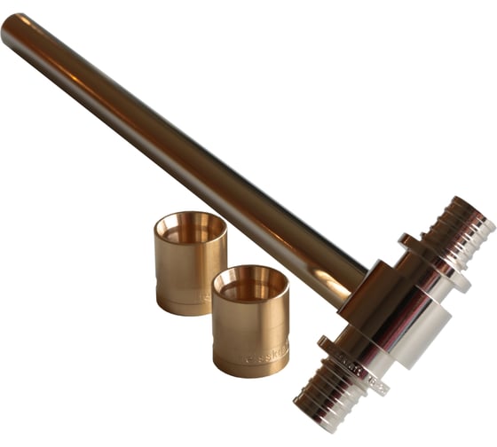 Изображение товара Трубка Т-образная с надвижными гильзами Heisskraft 16x15, 250 мм 673160250