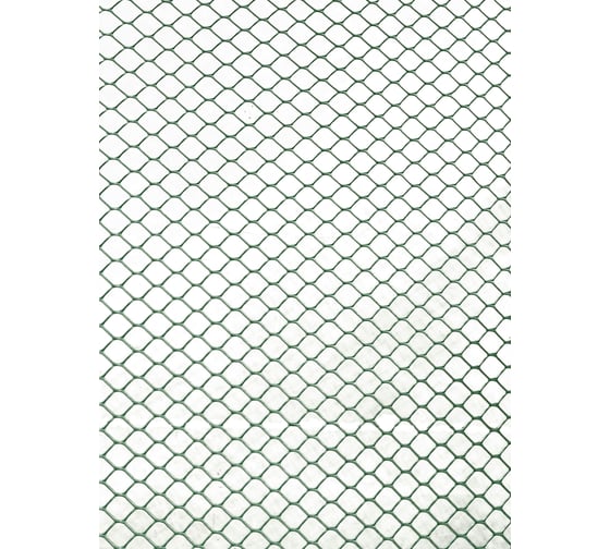 Изображение товара Сетка пластиковая, садовая, заборная (шпалера) ООО УЛПЗ ШЕСТИГРАННИК 20х20 (зеленый) 1,5м10м 4687206759404