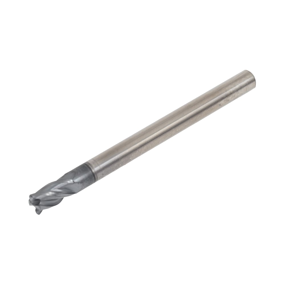 Изображение товара Радиусная фреза DESKAR d4.0 R0.5 цилиндрический хвостовик TiAlN
