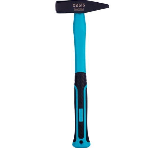 Изображение товара Молоток слесарный OASIS с обрезиненной фибергласовой рукояткой, 500 г 103010602011
