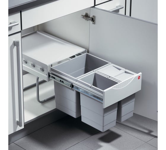 Изображение товара Система сортировки ALVEUS Space-Saver-Tandem 1x18л/2x8.5л 3642131