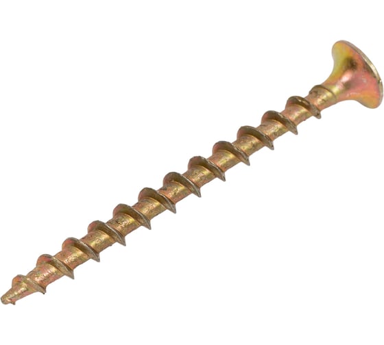 Изображение товара Саморез ШСГД Zitar 3,8x45 (500 шт) желт. цинк - ведро 160135