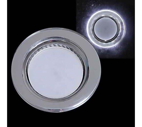 Изображение товара Точечный встраиваемый светильник ReLuce 53304-9.0-001LF GX53+LED4W CL