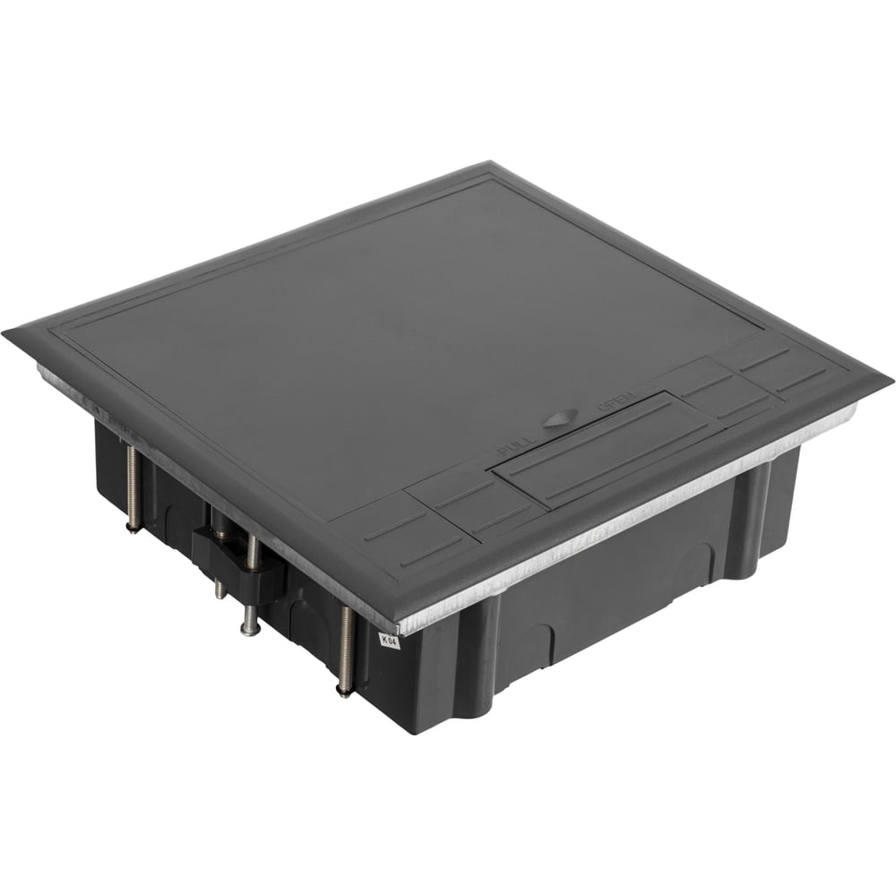 Изображение товара Лючок напольный DATAREX 12 (2x6) с серой крышкой